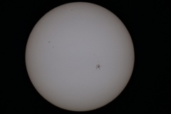 Il Sole con filtro astrosolar